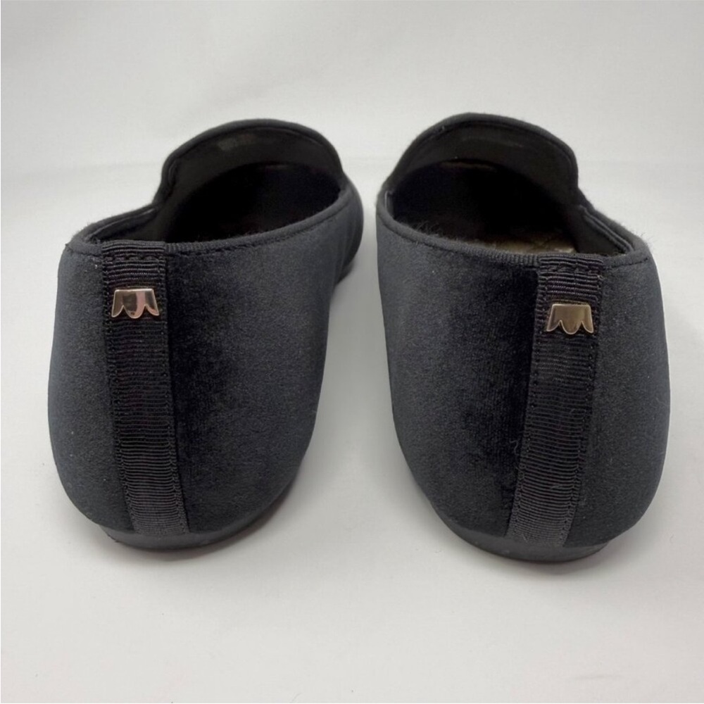 Birdies Women’s The Starling Black Velvet Slip On Loafers 10W Size 10W NWOB - Picture 3 of 6